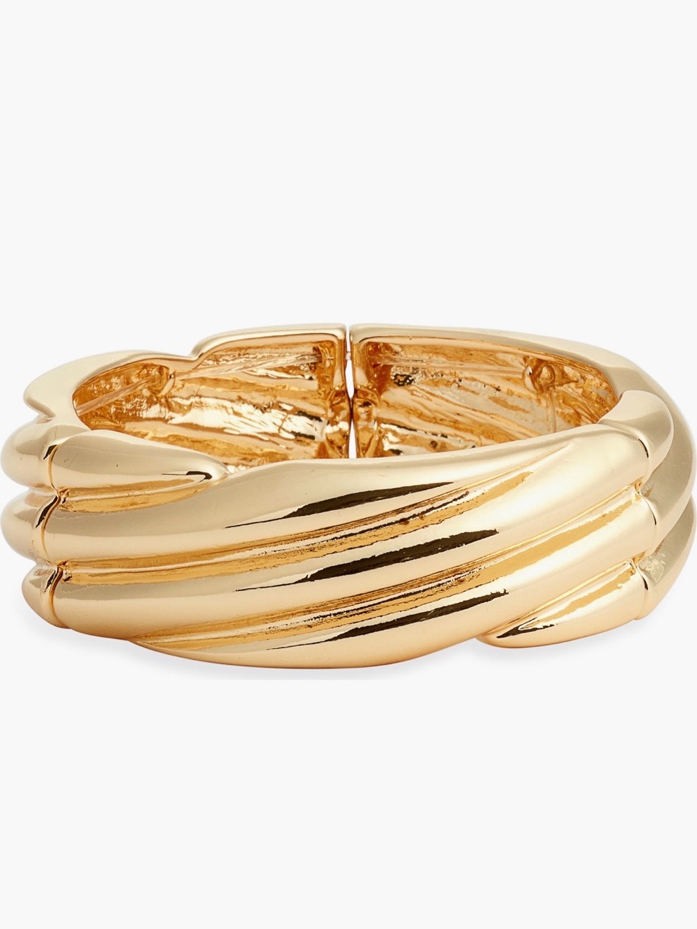 Nordstrom Gold Chunky Stretch Bracelet NWT 🔥